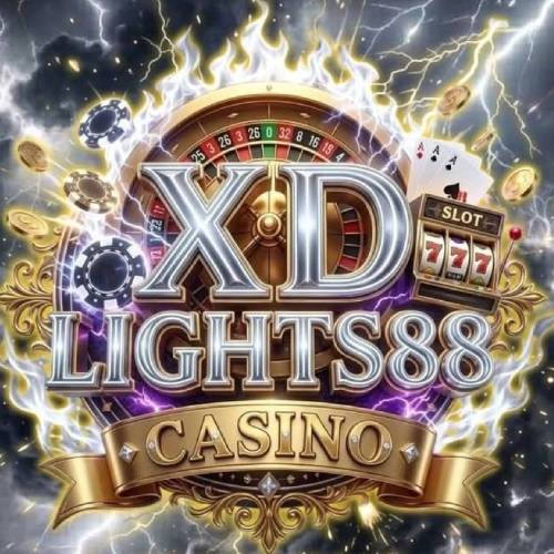 Banner promoting the XD Lights 88 mobile app with Android and iOS download options